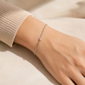 Équilibre Lueur 0.30ct Moissanite Bracelet - Image 4