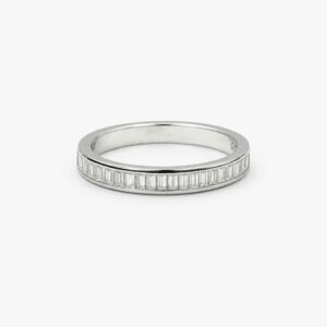 Ligne Calme Baguette Moissanite Ring - Image 5