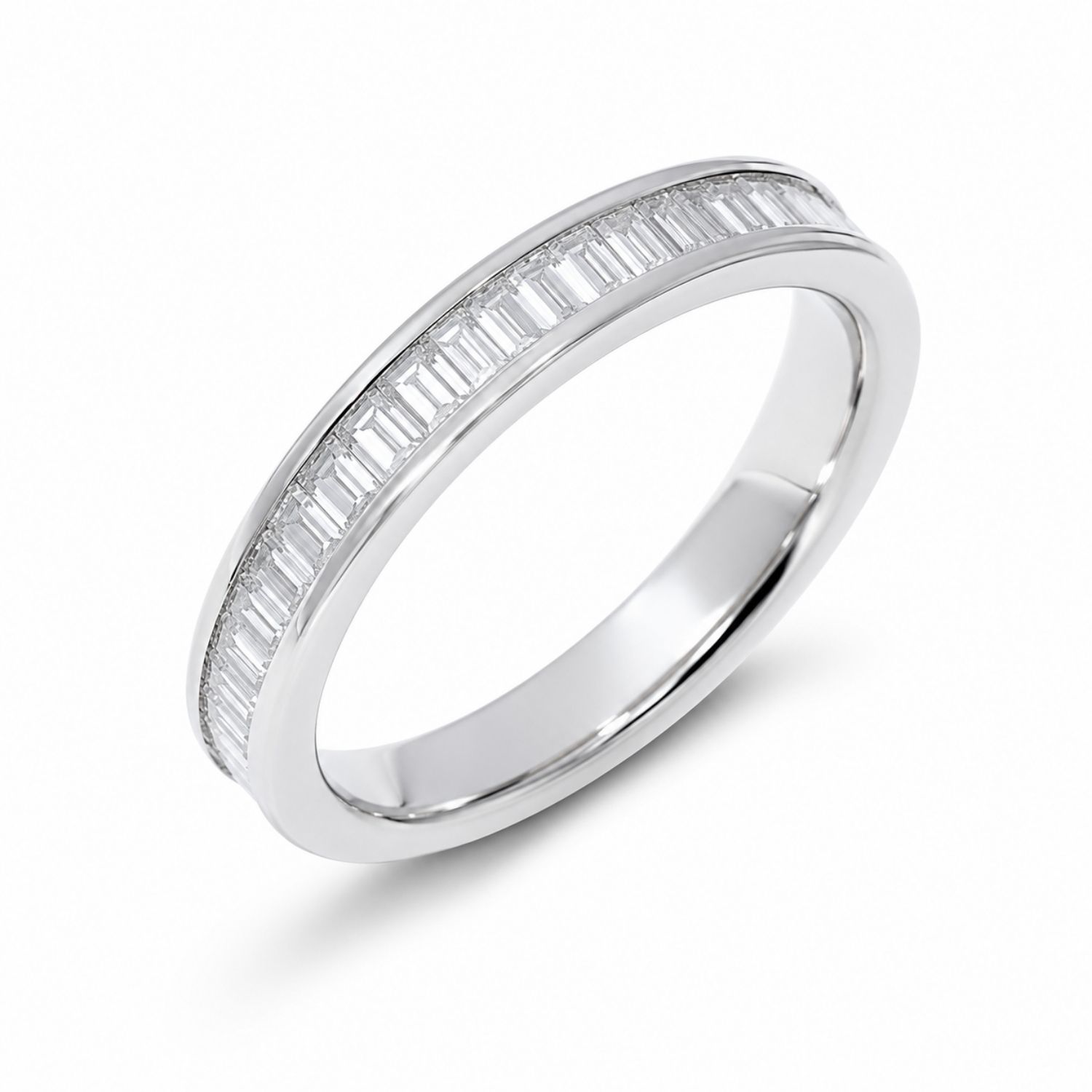 Ligne Calme Baguette Moissanite Ring - Image 8