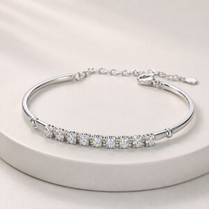 Signature de Cœur Nine-Stone Bangle Bracelet - Image 16