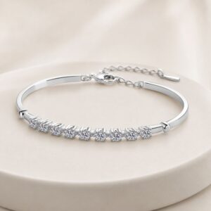 Signature de Cœur Nine-Stone Bangle Bracelet - Image 3