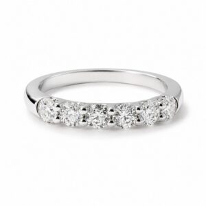 Rangée Lumière Moissanite Row Ring - Image 17