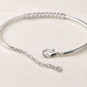 Signature de Cœur Nine-Stone Bangle Bracelet - Image 10