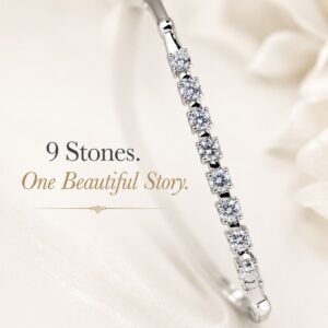 Signature de Cœur Moissanite Bracelet - Image 5