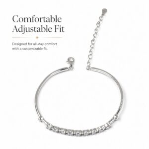 Signature de Cœur Moissanite Bracelet - Image 8