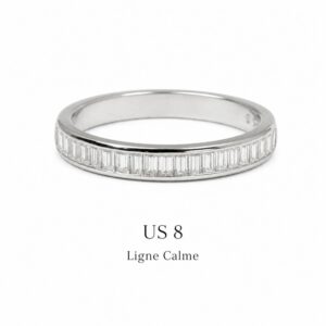 Ligne Calme Baguette Moissanite Ring - Image 15