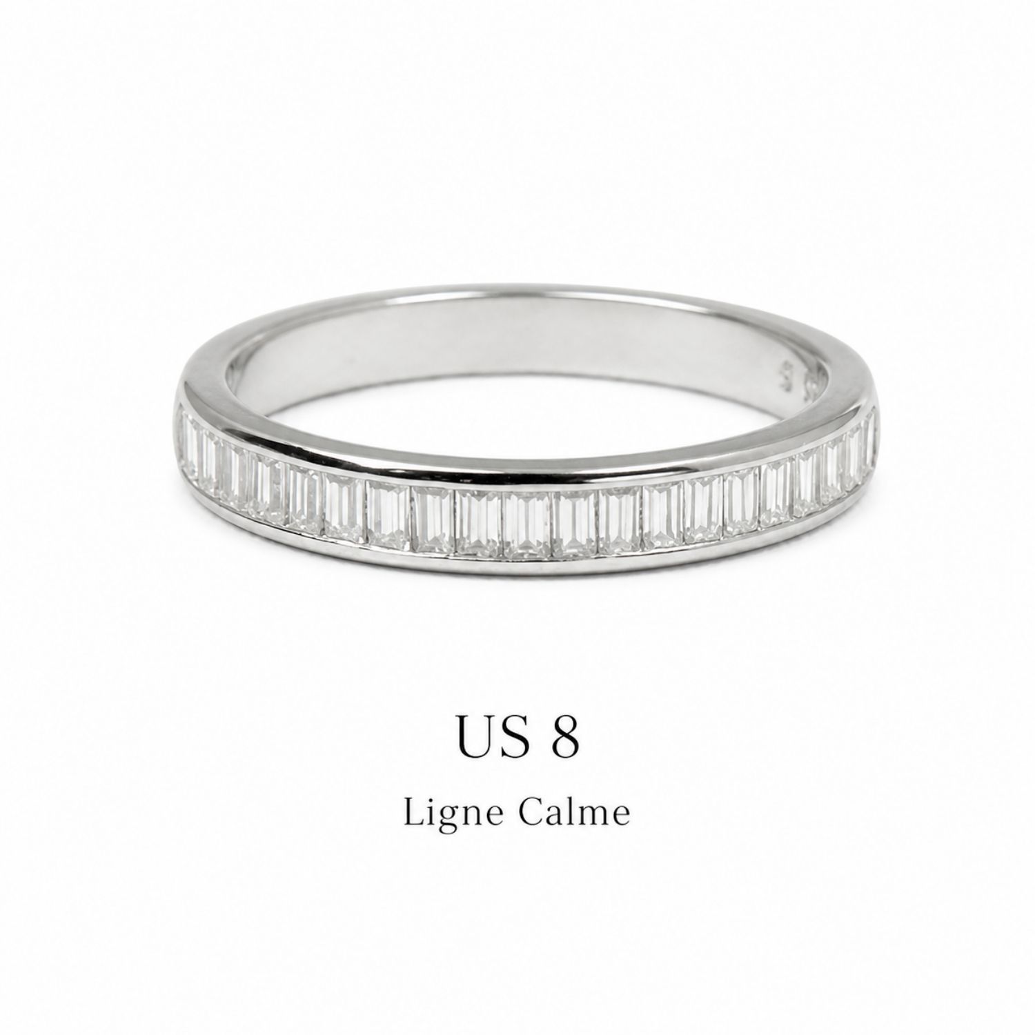 Ligne Calme Baguette Moissanite Ring - Image 15